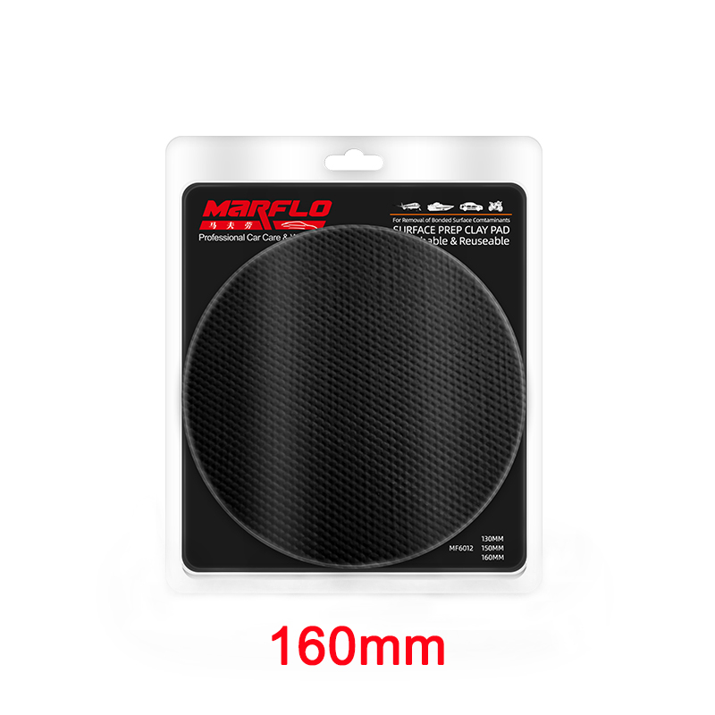 Car Clean Magic Clay Pad Fine Auto Cleaning Polishing Sponge pad Wax Applicator Paint Repair Auto Skin MARFLO by Brilliatech: 160mm