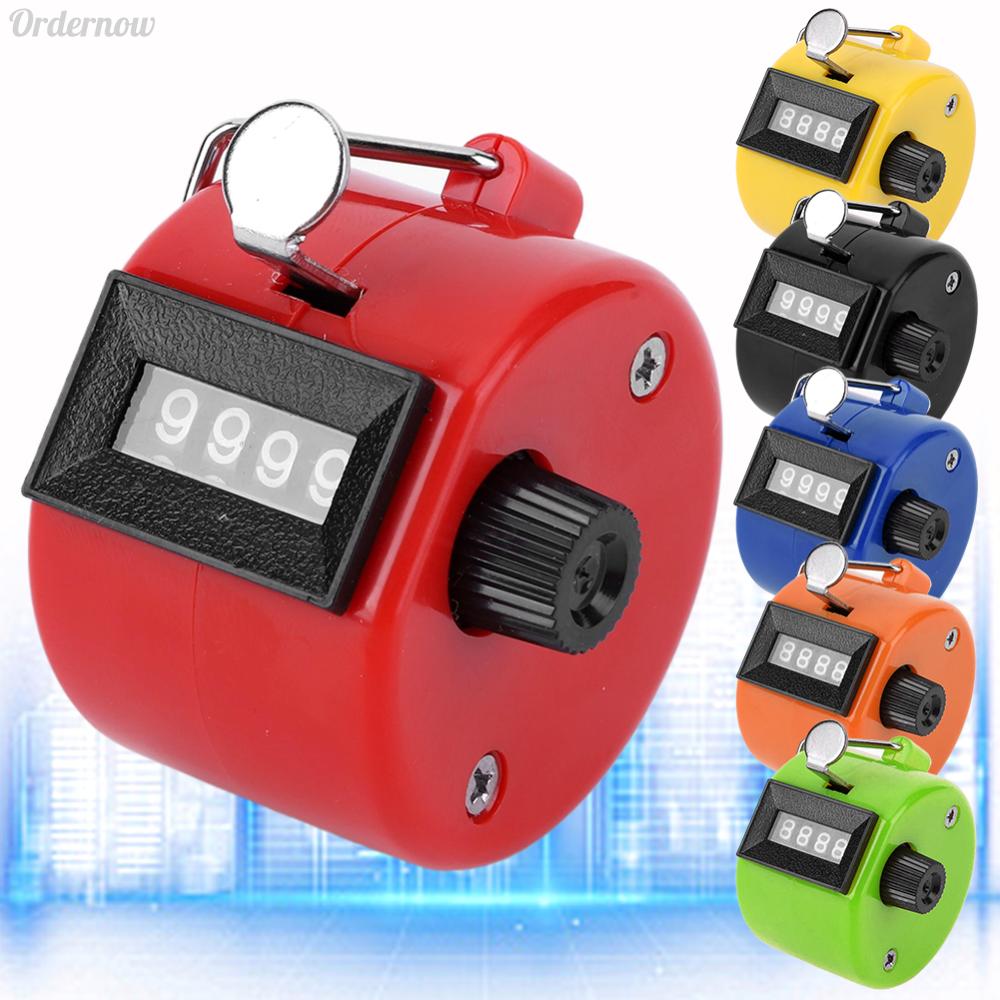 Handheld Tally Counter Hand Mechanical Counters Clickers Pitch Counter for Counting Knitting Coaching Golf Fishing