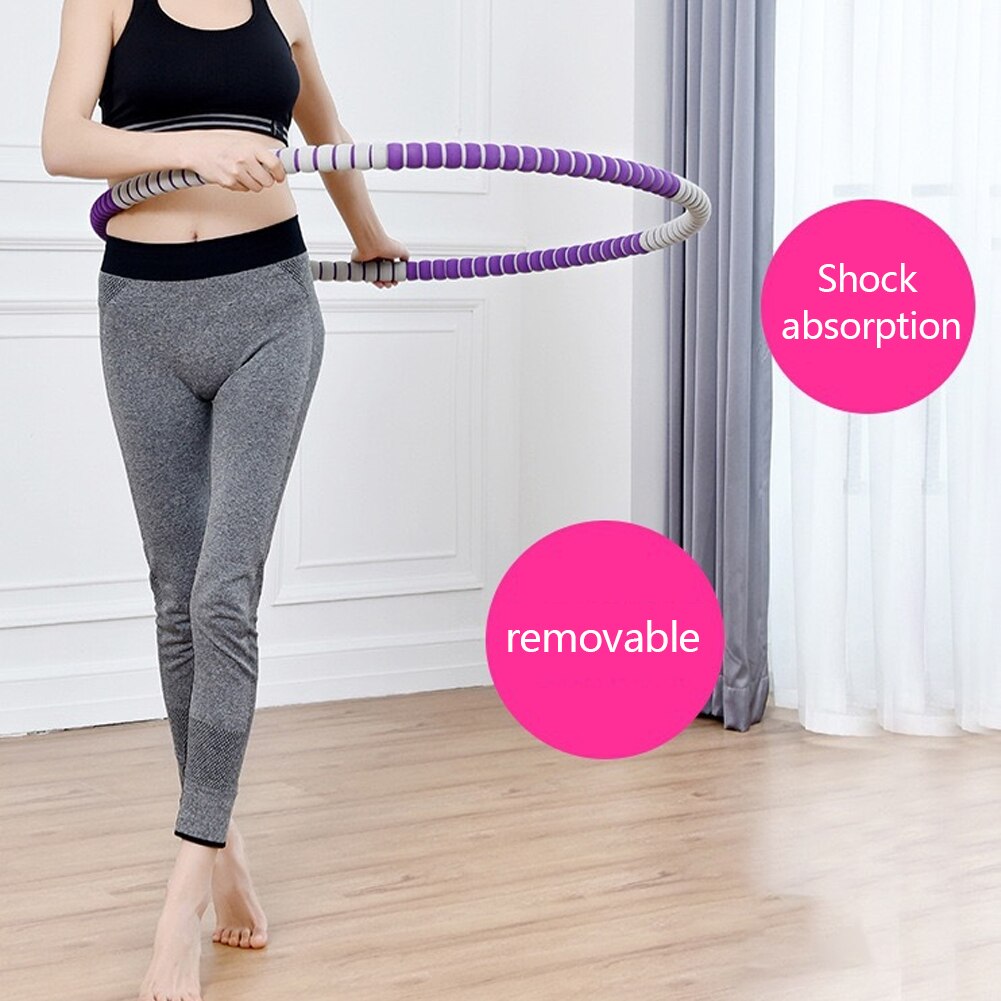 Abnehmbare Edelstahl Sport Band Fitness Kreis Verlieren Gewicht Hause Bodybuilding ÜSpund Crossfit trainieren Fitness Ausrügestochen