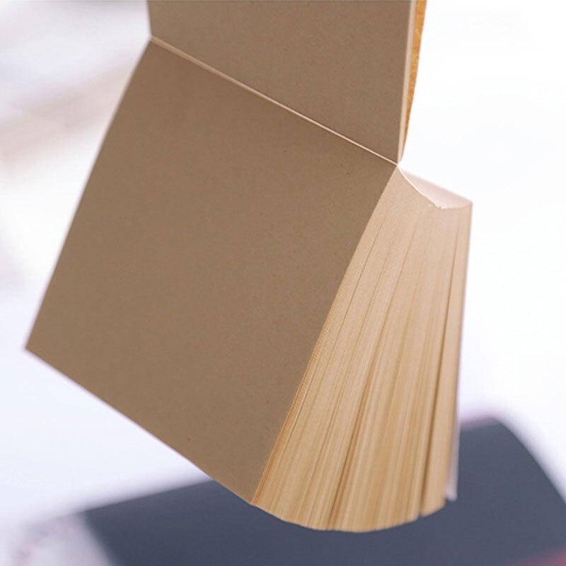 400 Sheets/Lot Simplicity White Kraft Paper Memo Notes Message No Stickiness Notepad Notebook Stationery Office School Supplies