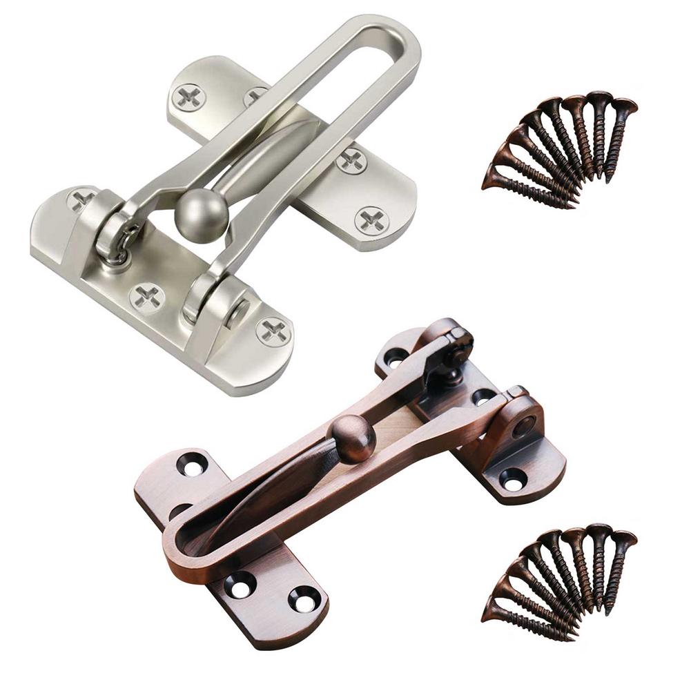 Gancho de Metal fundido para puerta, pestillo con textura de cerradura, decoración rústica de país, adorno para puertas de inodoro, hebilla de puerta corredera de ángulo recto, 1 ud.