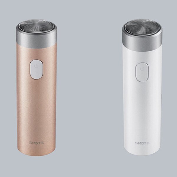 Xiaomi SMATE, Afeitadora eléctrica de turbina recargable, afeitadora de barba resistente al agua, recortadora de barba, afeitadora con indicador de carga: Champagne Gold