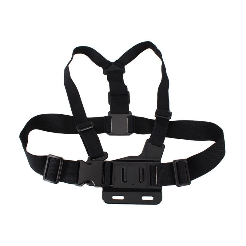 Elastische Verstelbare Hoofdband Mount Riem Borst Riem Mount voor Gopro Hero SJCAM Xiaomi Yi 4 k Actie Camera Accessoires: Chest Strap