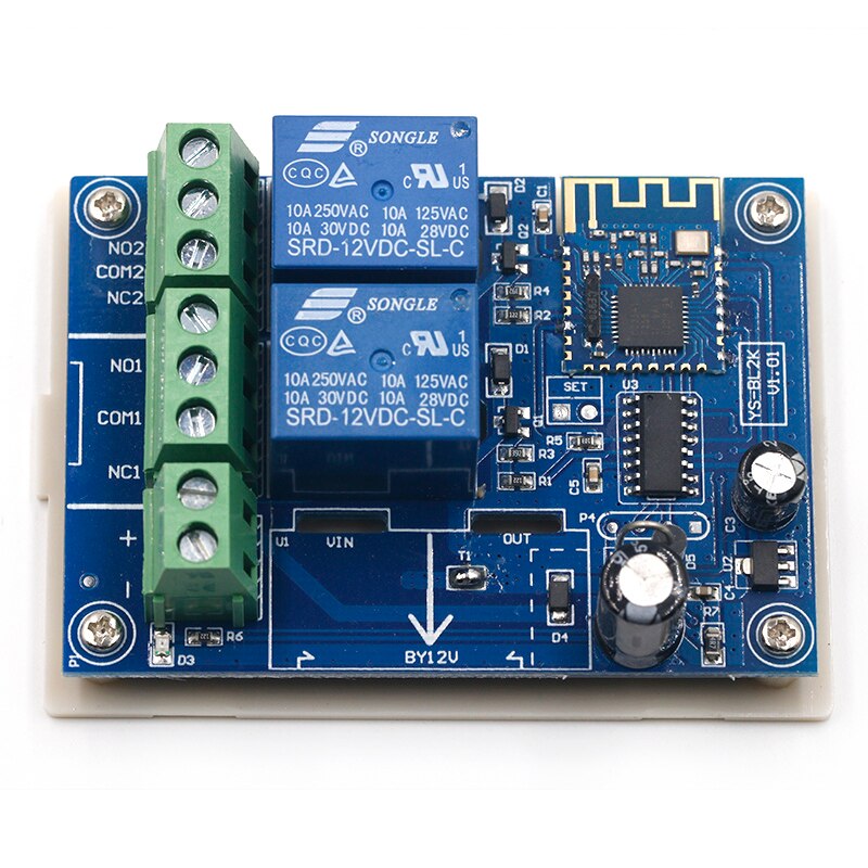 2-way Bluetooth control switch mobile phone remote control Bluetooth 4.0 relay APP wireless remote control IOT BL2K