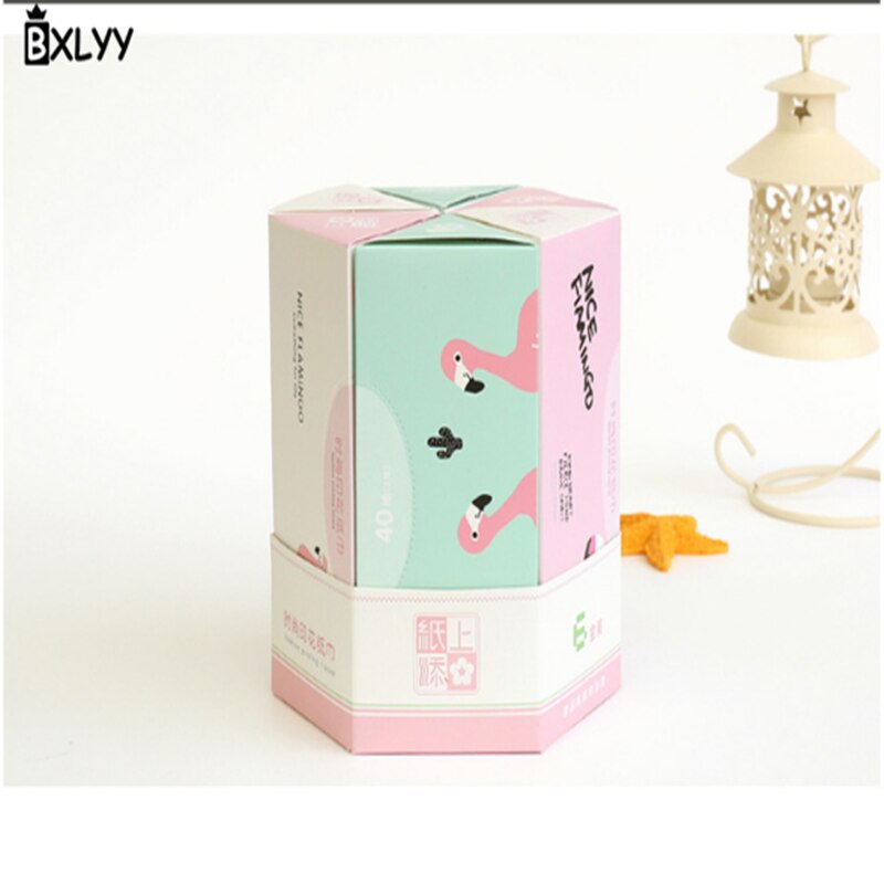 BXLYY Creatieve Flamingo Auto Papier Multi-stijl Draagbare Tissuepapier Bruiloft Decoratie Feestartikelen Verjaardag Unicor Party.7z: Random 1pc3