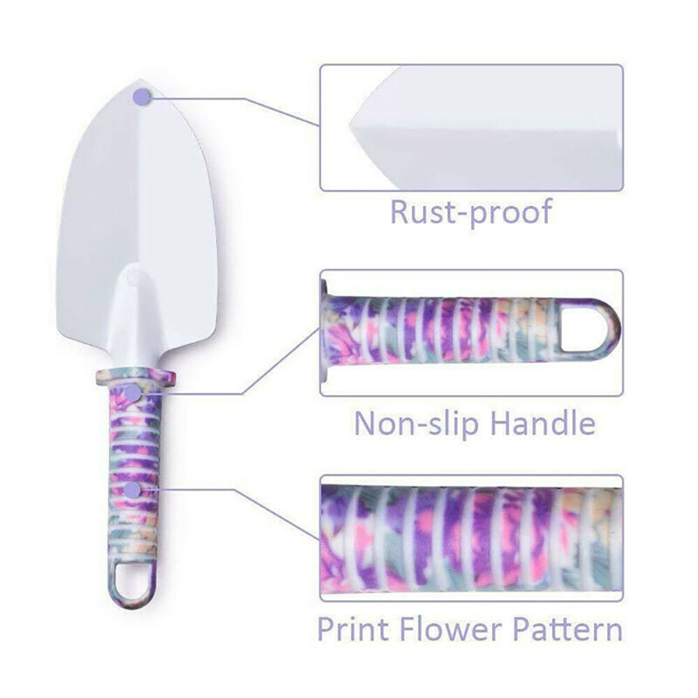 10PCS Garden Tools Kit Gardening Tools Set Pruner Rake Shovel Grass Garden Hand Tool Set With Storage Case For Garden Tools