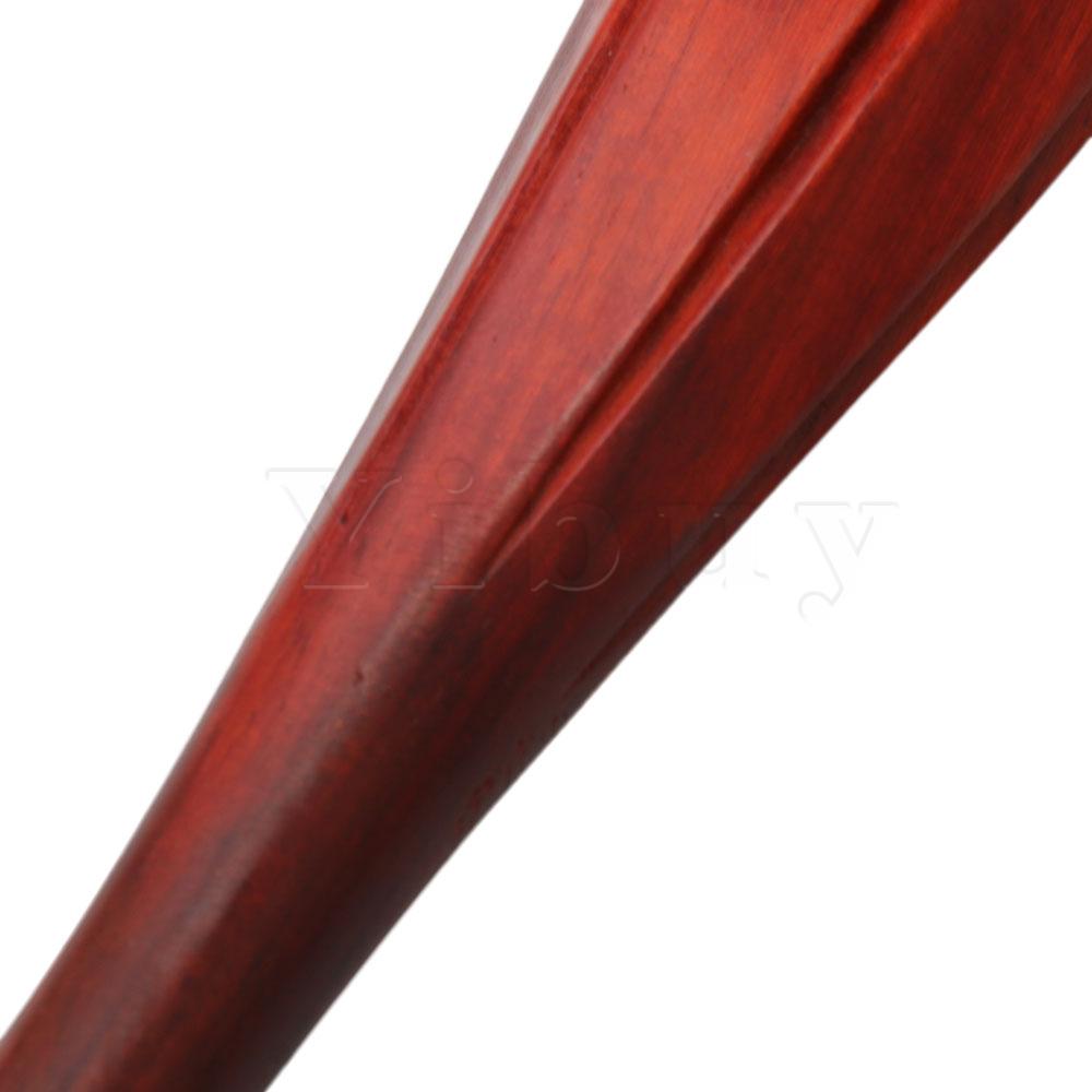 Yibuy rødt træ erhu skaft musikalske dele instrument værktøj