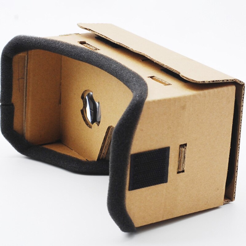 Light castle google pap stil virtual reality briller til 3.5-6.0 tommer smartphone glas til iphone til samsung (25mm)