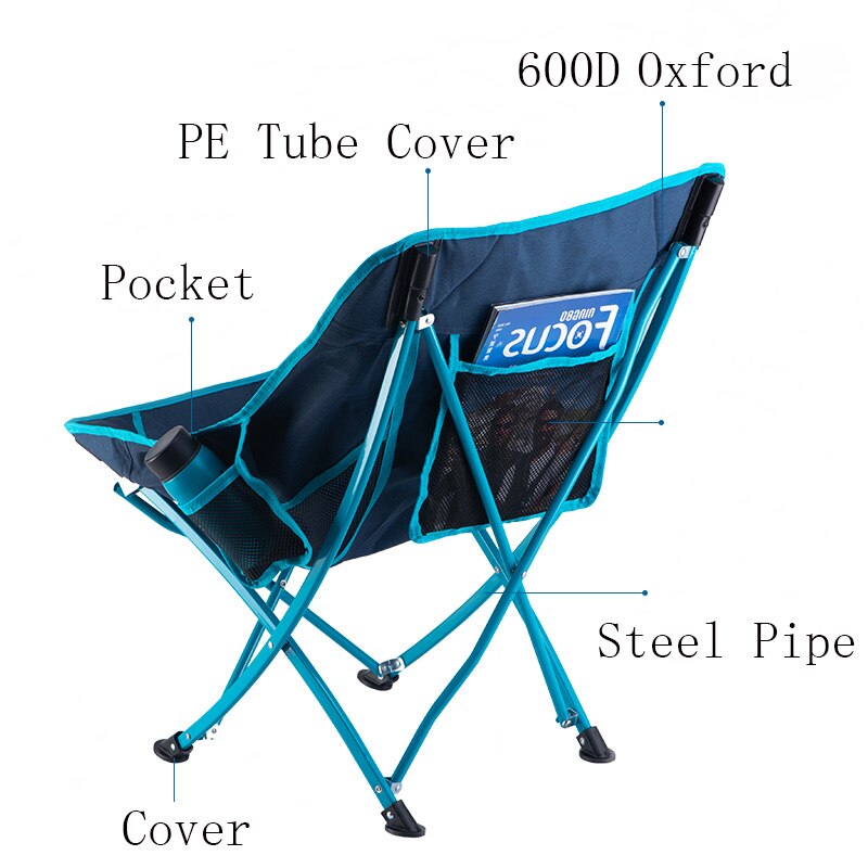 Naturehike Aluminium Vouwen Rugzak Stoelen Wandelen Strand Picknick Tuin Fauteuil Lichtgewicht Draagbare Vissen Stoel