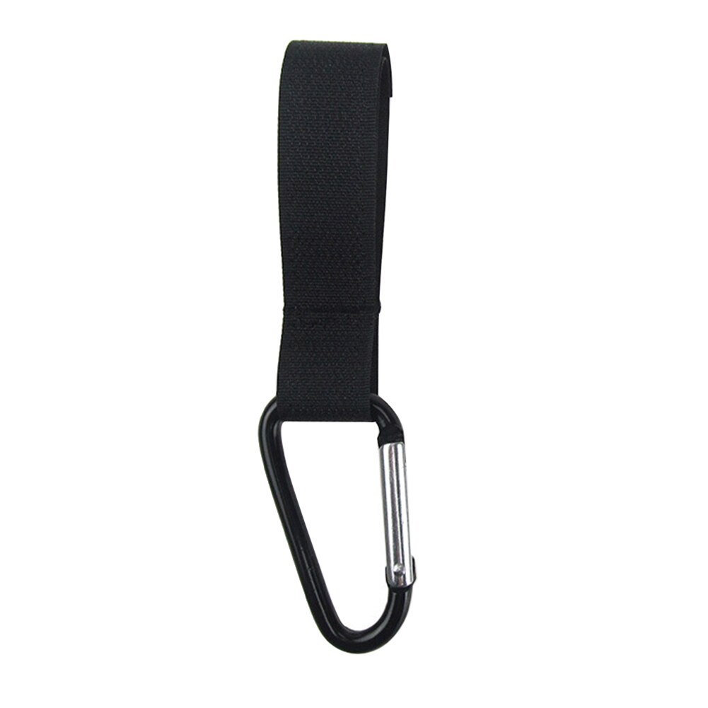 1/2Pcs Kinderwagen Haken Mummie Luier Tas Hanger Haken Boodschappentas Clip Kinderwagen Kinderwagen Accessoires: 1pc black