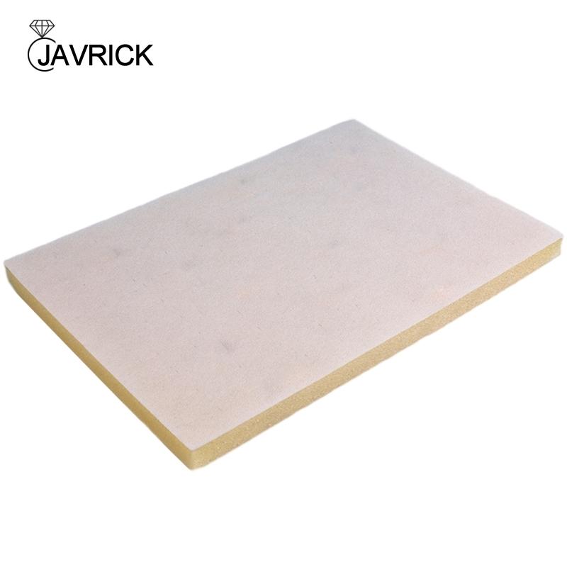 Schuim 100 slotringen Showcase Ladehouder Lade-inzet Sieraden Display: Beige