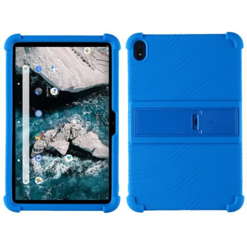 Til nokia  t20 10.36 android nokia  t20 ta-1392 blødt silikone cover stand cover bagpå beskyttende tablet cover beskytte skal