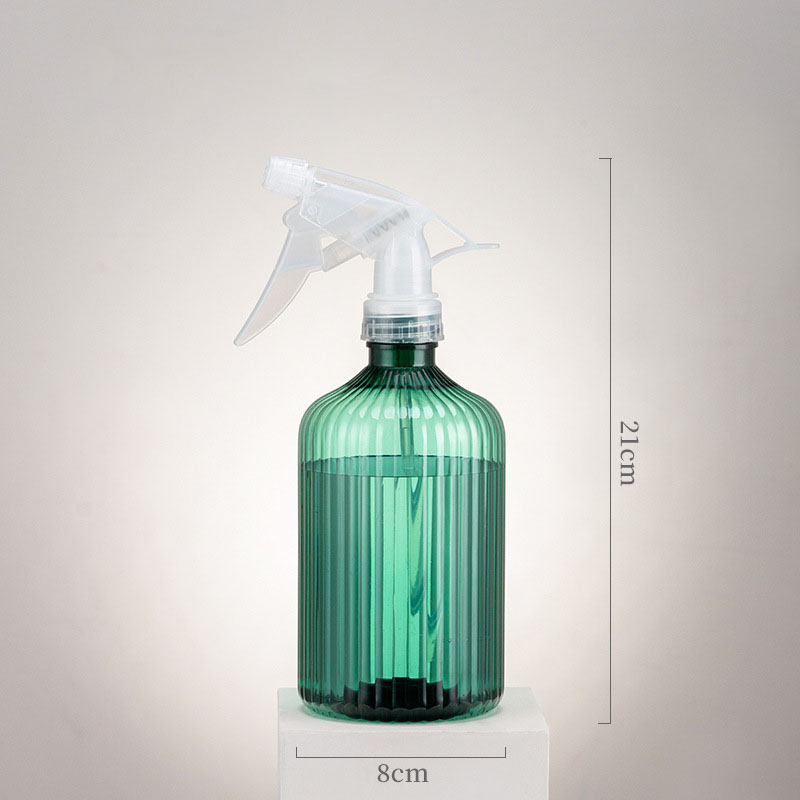 Bouteille de pulvérisation en plastique, bouteilles de pulvérisation robustes, anti-fuite, bouteille d'eau vide pour Solution de nettoyage avec buse réglable: green