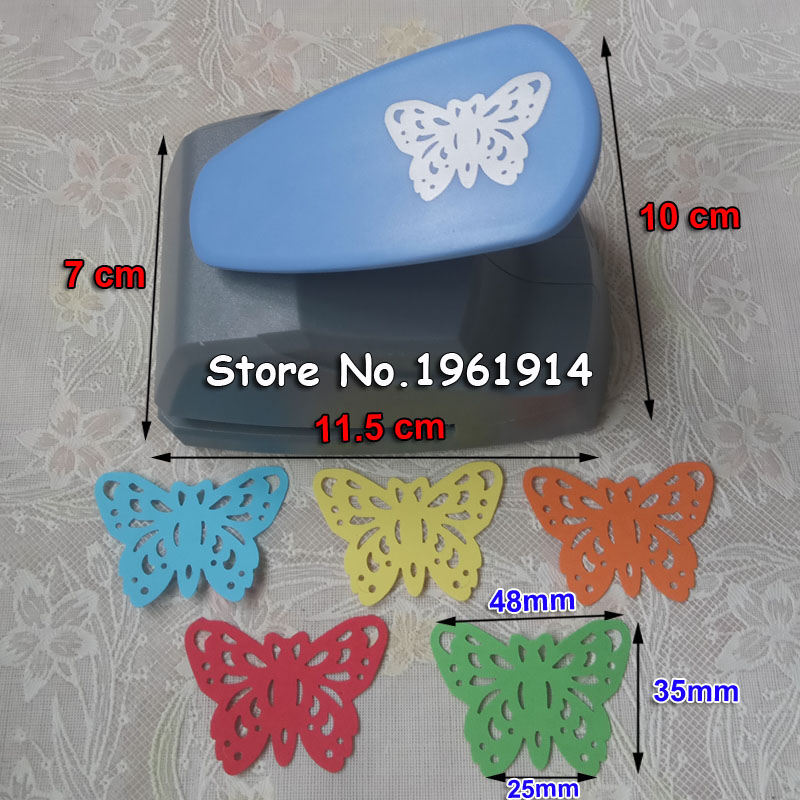 Butterfly Punch shaped scrapbooking furador eva Carding embossing machine sacabocados perforadora papel paper cutters p6