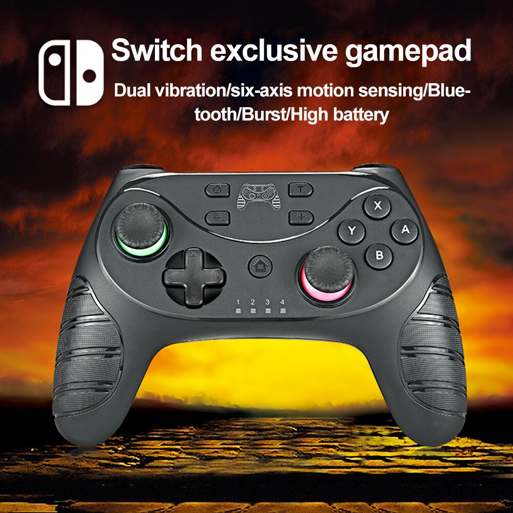 Mando inalámbrico Bluetooth para consola n-Switch Pro Lite, compatible con NS Switch, videojuego, Joystick USB, pc