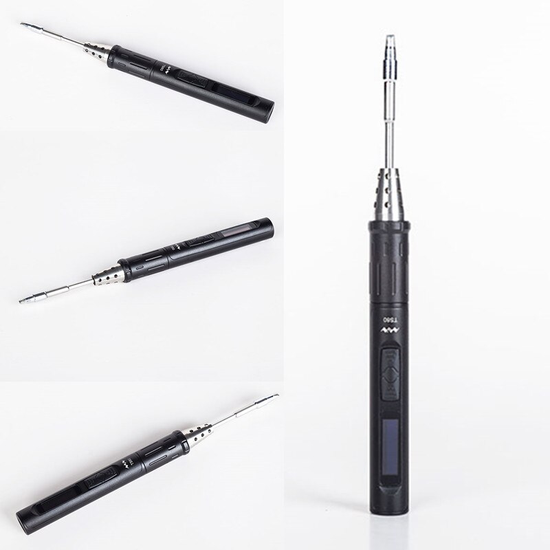 MINI estación de soldadura Digital TS80 QC3.0 USB tipo C OLED TS K4 D25 B02 J02 BC02, juego de herramientas, bolsa de almacenamiento con enchufe de EE. UU. Y UE