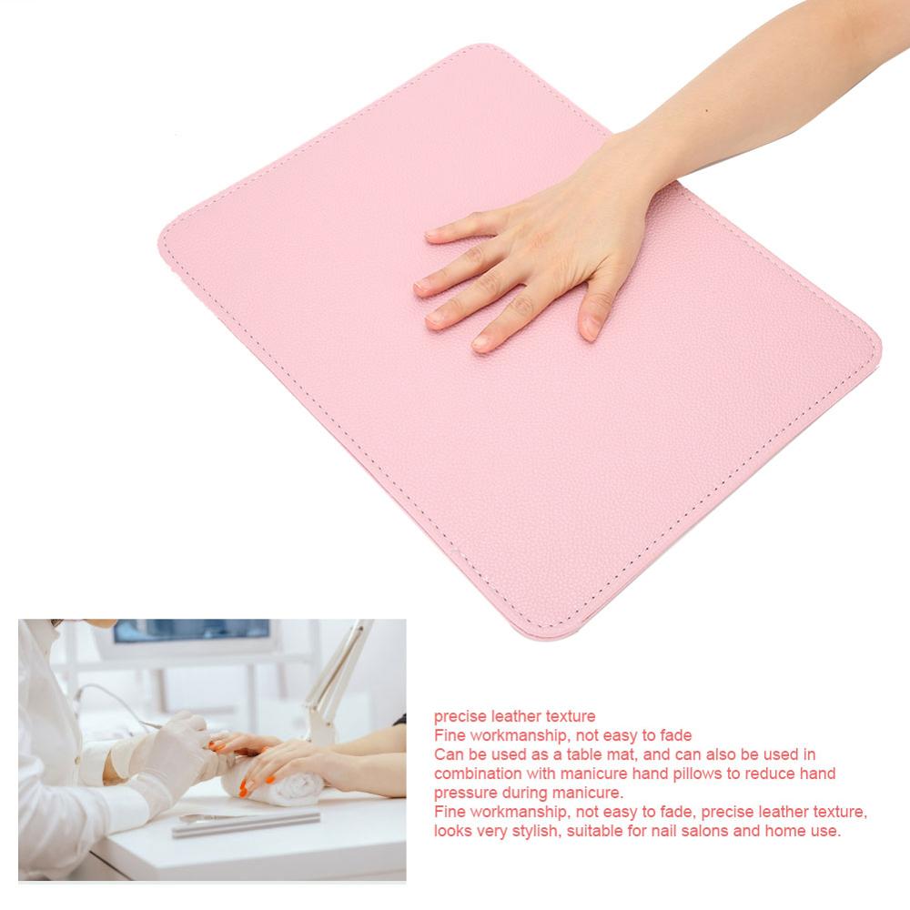 Alfombrilla de mesa para decoración de uñas, cojín práctico para reposabrazos, plegable, lavable, para manicura, herramienta de manicura