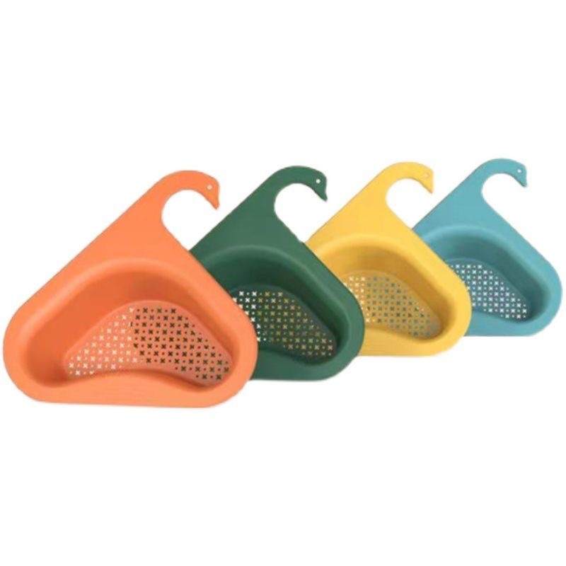 Kitchen Leftover Sink Strainer Sink Swan Drain Basket General Fruit and Vegetable Drain Basket Multifunctional Drain Basket