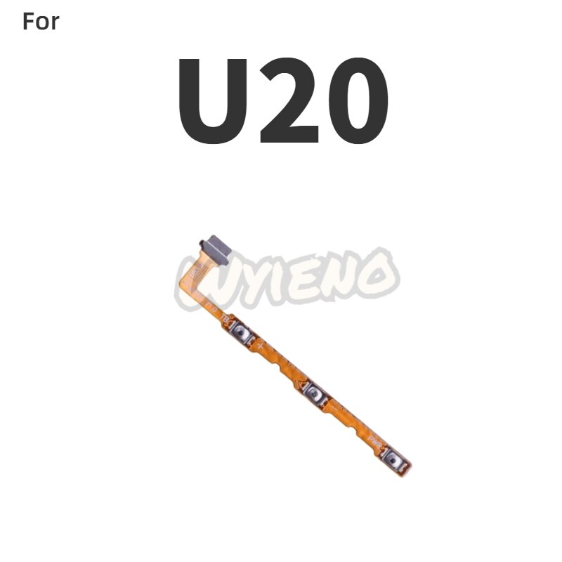 Novaphobat para Meizu M3 Note M681H M681Q/L681h encendido apagado volumen arriba abajo interruptor tecla flex cable reemplazo + seguimiento: for U20