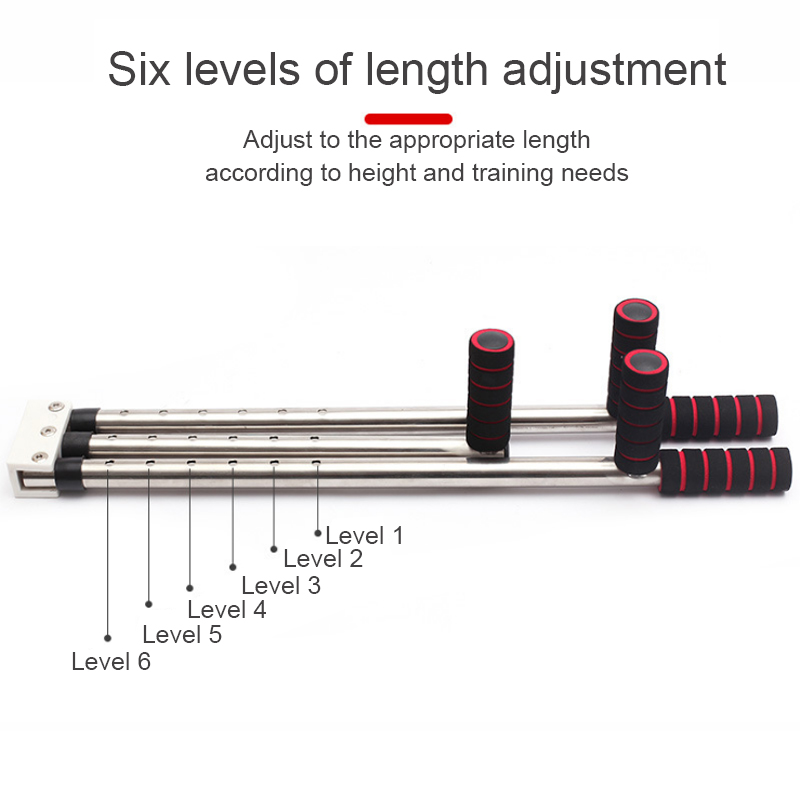 3-Bar-Beinstrecker, verstellbare geteilte Dehnmaschine, Edelstahl, für Zuhause, Yoga, Tanz, ÜSpund, Flexibilität, Trainingsgeräte