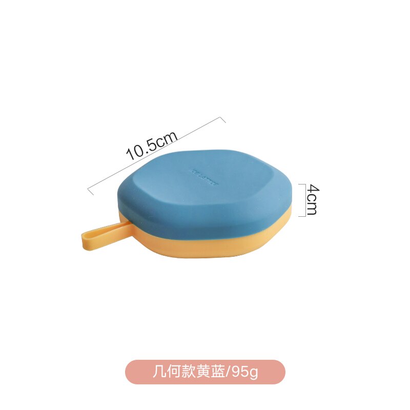 Silicone ice tray ice box with lid home homemade small quick freezer refrigerator frozen ice mold: 5