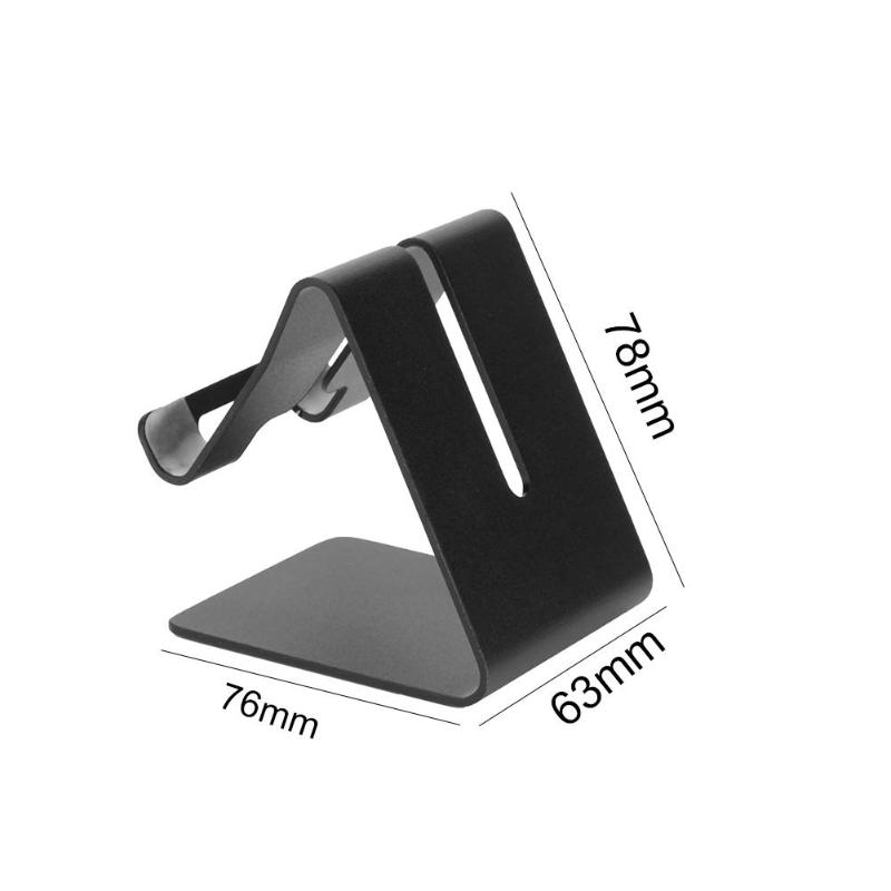 Soporte Universal de aleación de aluminio para teléfono inteligente, soporte de escritorio, soporte de carga para iPhone, soporte metálico para tabletas, soporte para ipad y Tablet