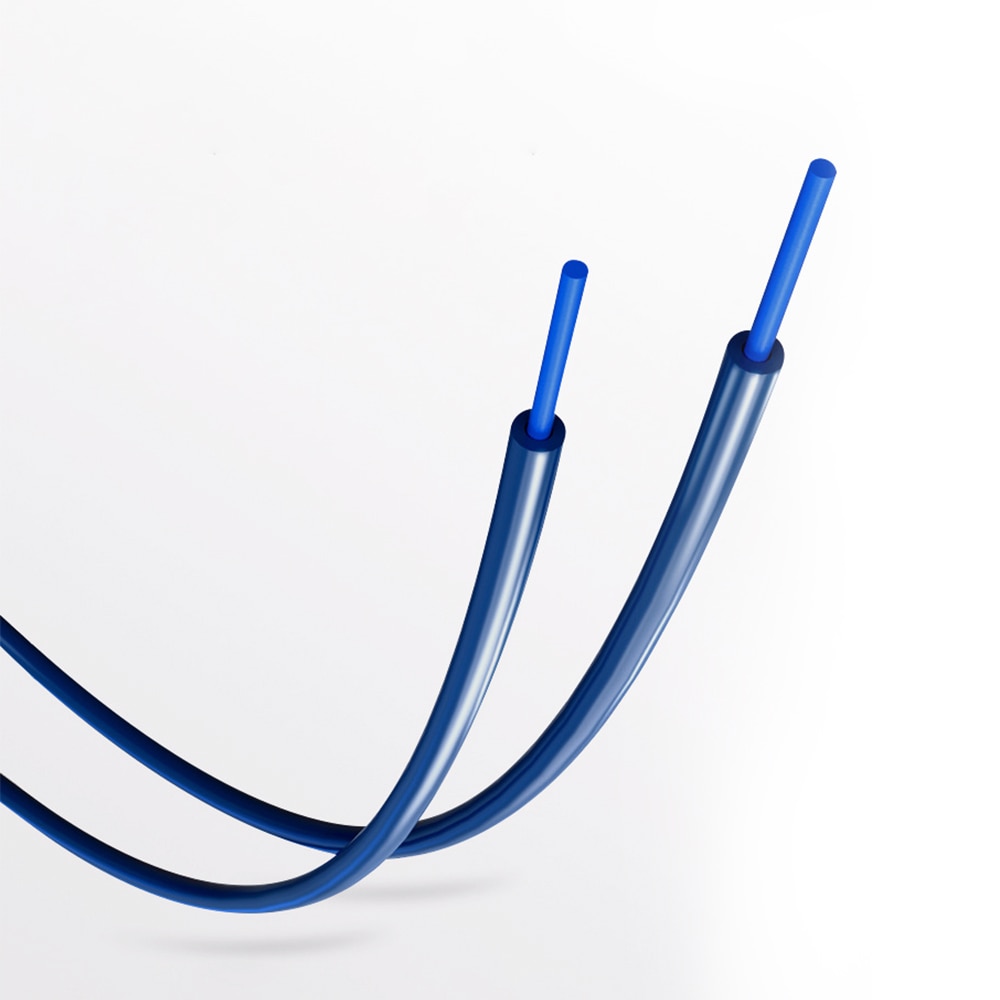 Capricorn Bowden PTFE Tubing XS Series 1M/2M Quick Fitting Straight Pneumatic Blue 1.75mm Filament for Ender 3 3d Printer Parts