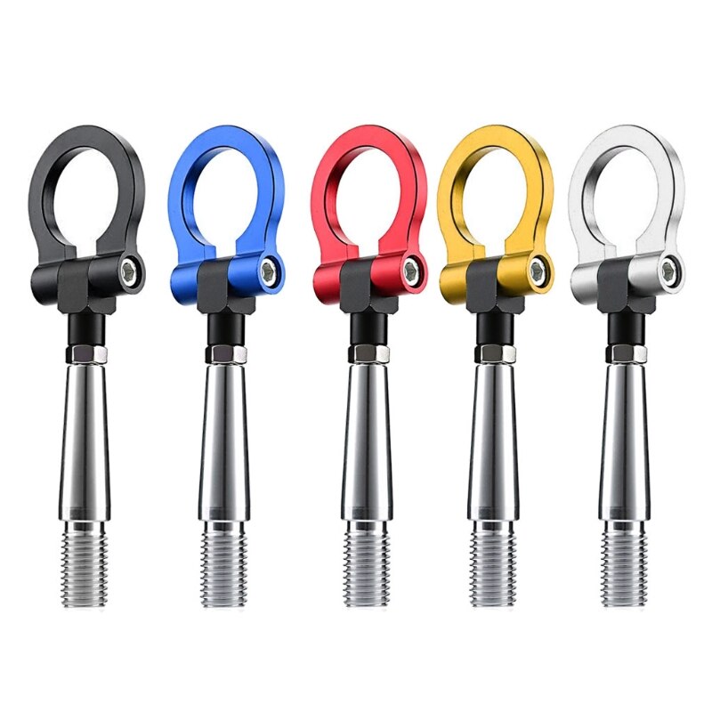 Aluminum Car Styling Trailer Hooks Aluminum Racing Ring Vehicle Towing Hook For -up Nissan- GTR R35 370Z Infiniti G37