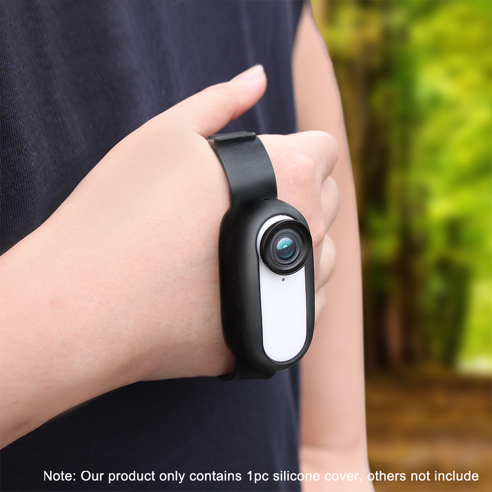 Radfahren fallen Handgelenk Gurt Laufende Tragbare Silikon Abdeckung Aktion Kamera Zubehör Rucksack Elastische Schutzhülle Für Insta360 GEHEN 2