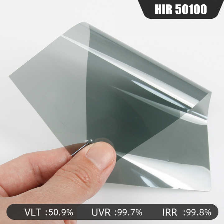 Hir100 % Fenster tönung Auto Solar- folie 2mil Nano Keramik folien UV-Schutz Hausbau Aufkleber Folien 5% ~ 75% vlt: L / Grün