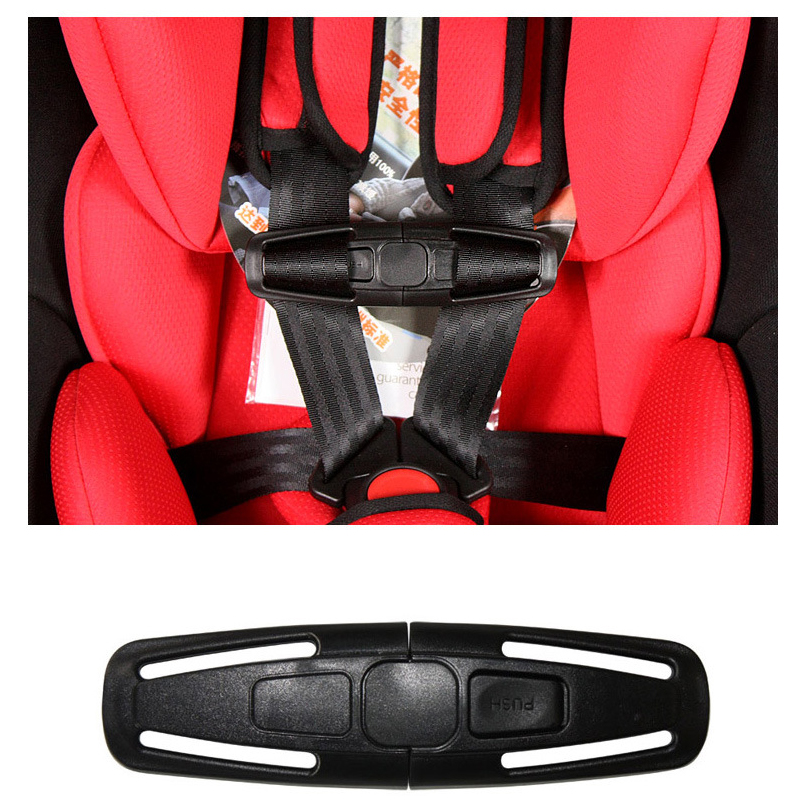 2Pcs Baby Autostoeltje Gesp Slot Zetel Gesp Richter Harnas Kind Veilig Borst Clip Kinderzitje accessoires