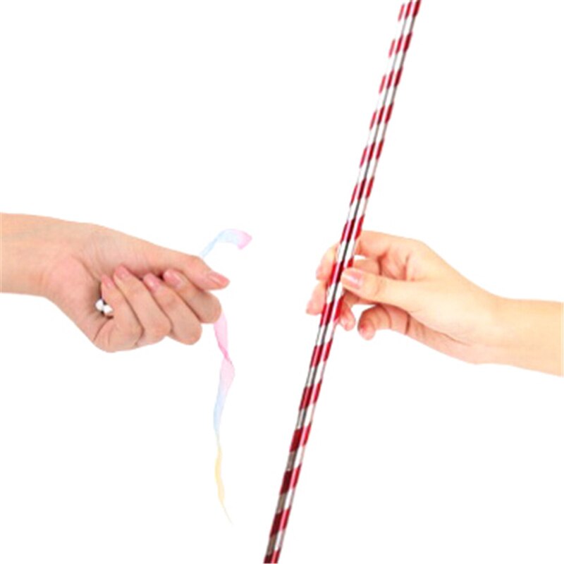 TOYZHIJIA 1Pcs 70cm Flexibele Wand Stick Illusion Magic Verbazingwekkende Grappige Toveren Prop Magician Trick Game Tool Klassieke Speelgoed clear