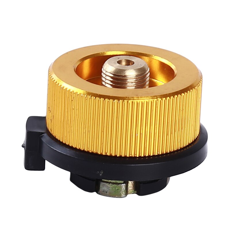 Utomhus spis brännare för camping adapter split typ ugn omvandlare kontakt auto-off gas patron tank ugn konverterare