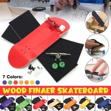 Houten Vinger Schaatsen Board Tafel Spel Speelgoed Kind Mini Toets Finger Scooter Skate Reparatie Tool Skateboard Montage Kit