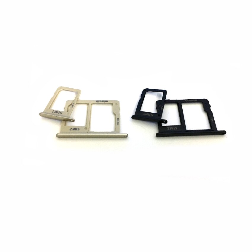 Dual Single Sim Tray For Samsung Galaxy J8 J810F J810FD J810DS SIM Card Tray Slot Holder Replacement Part