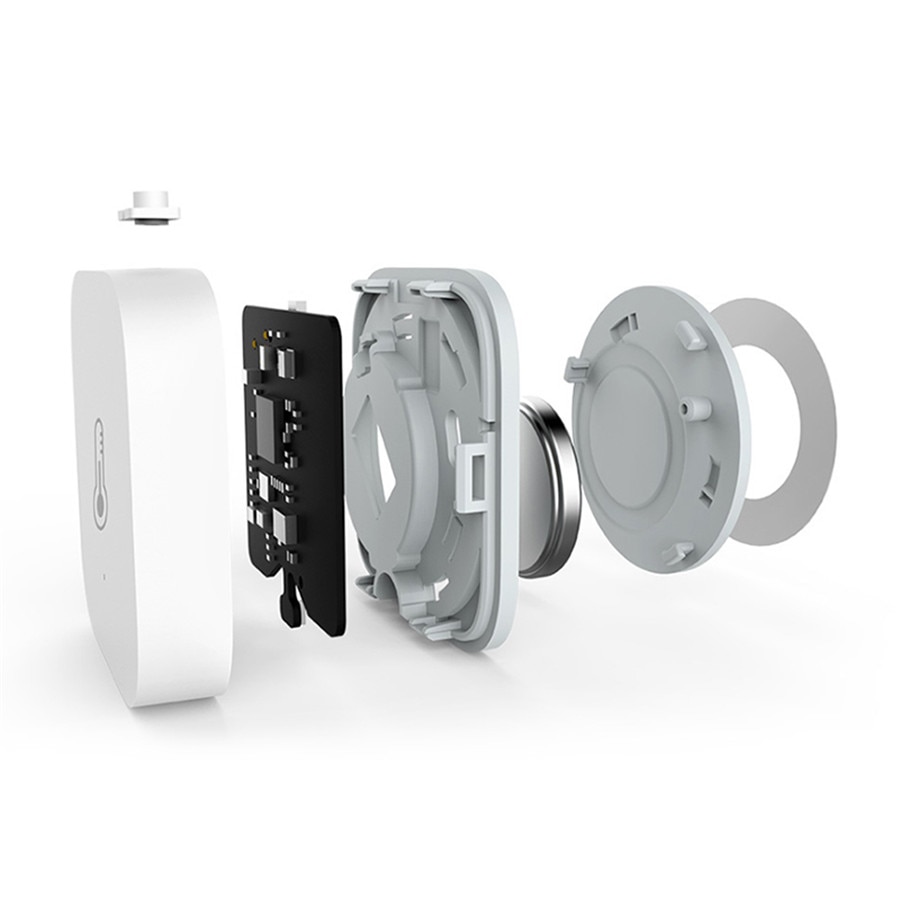 Xiaomi aqara smart temperatur fuktighet lufttrykk miljøsensor zigbee tilkobling smart hjem for mijia app mi hjem