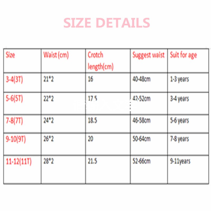 6 Stks/partij Meisje Slips Kinderen Ondergoed Kinderen Slipje Onderbroek Pak 2-12 Jaar