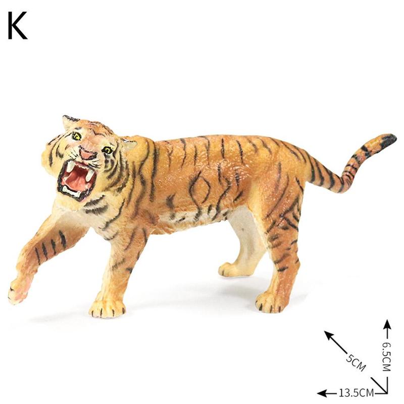 Lifelike wild animals Shaped Toys Realistic Motion Simulation Animal Model for Kids: K