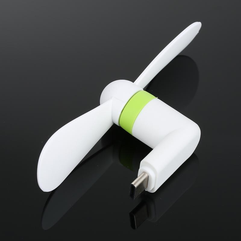 1pcs Mini Fan Cooler Phone Fan Cooler Portable Dust Plug Type C Small Fan For Samsung Xiaomi Huawei For Tablet PC Computer