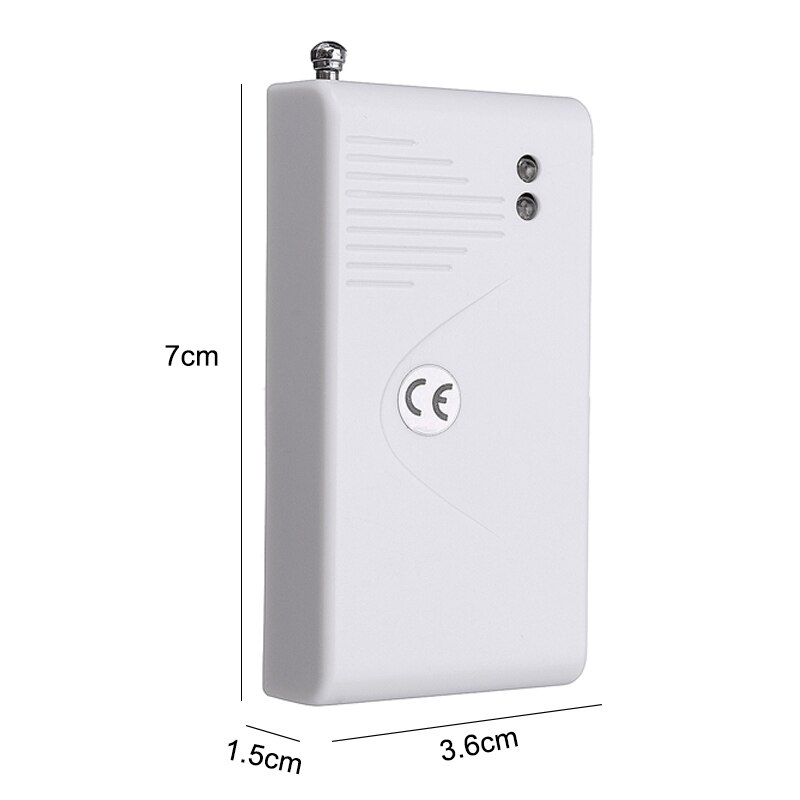 Water Leak Detector Sensor Leakage Alarm Detection Flood Alert Wireless Home Security Alarm System 12V 433MHz