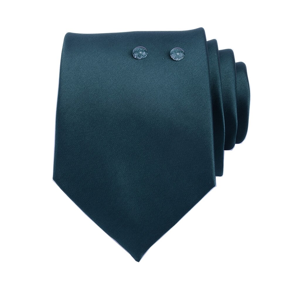 Gusleson silke solidt slips 8cm vandtæt slips til forretnings bryllup klassisk herre rødblå sort slips corbatas