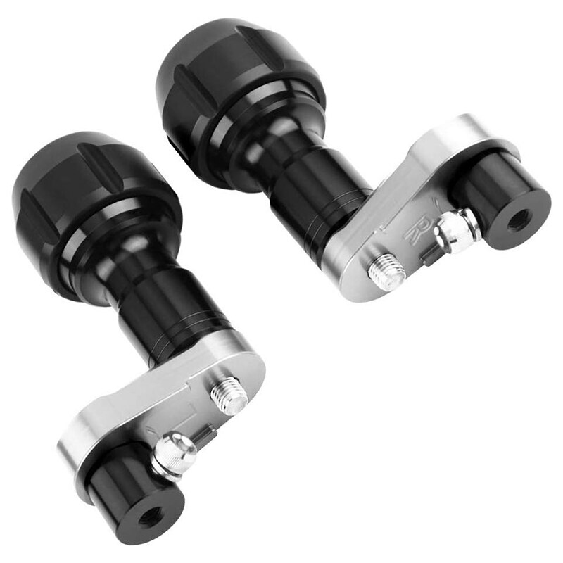 Crash slider ram kåpa skydd crash slider fallskydd för kawasaki ninja 400 ( silver)