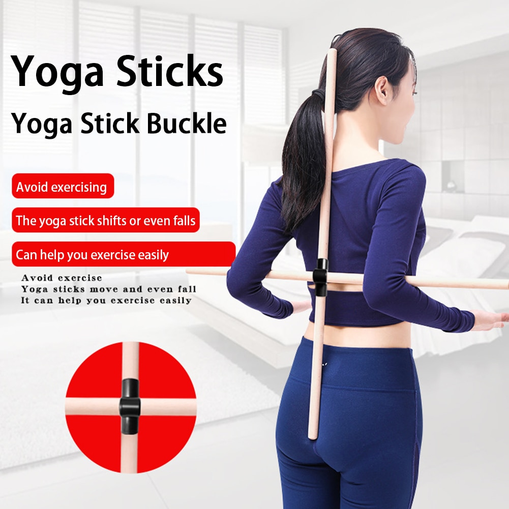 Yoga Pole Vrouwen Correctie Bochel Yoga Stok Open Schouder Schoonheid Terug Indoor Sport Fitness Multifunctionele Body Stretch Tool