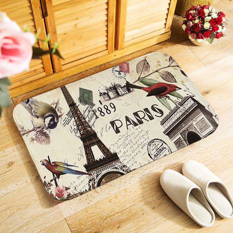 Retro london mobiltelefonboks 40 x 60cm udendørs entré dørmåtte lille område tæppe til soveværelse køkken gang dørmåtte skridsikre dørmåtte: Mu 210