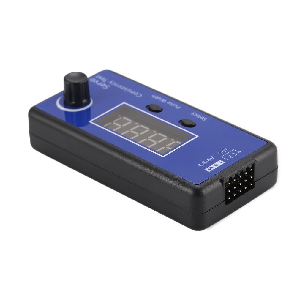 OCDAY Digital Servo/ESC Tester - 4.8-6V - 3 Modes - til RC Helikopter, Fly, Bil