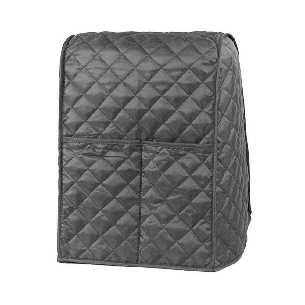 Household 3 Solid Colors Waterproof Kitchen Blender Machine Cover Supplies Aid For Kitchen Accessories Dust Mixer K3S3: BLACK