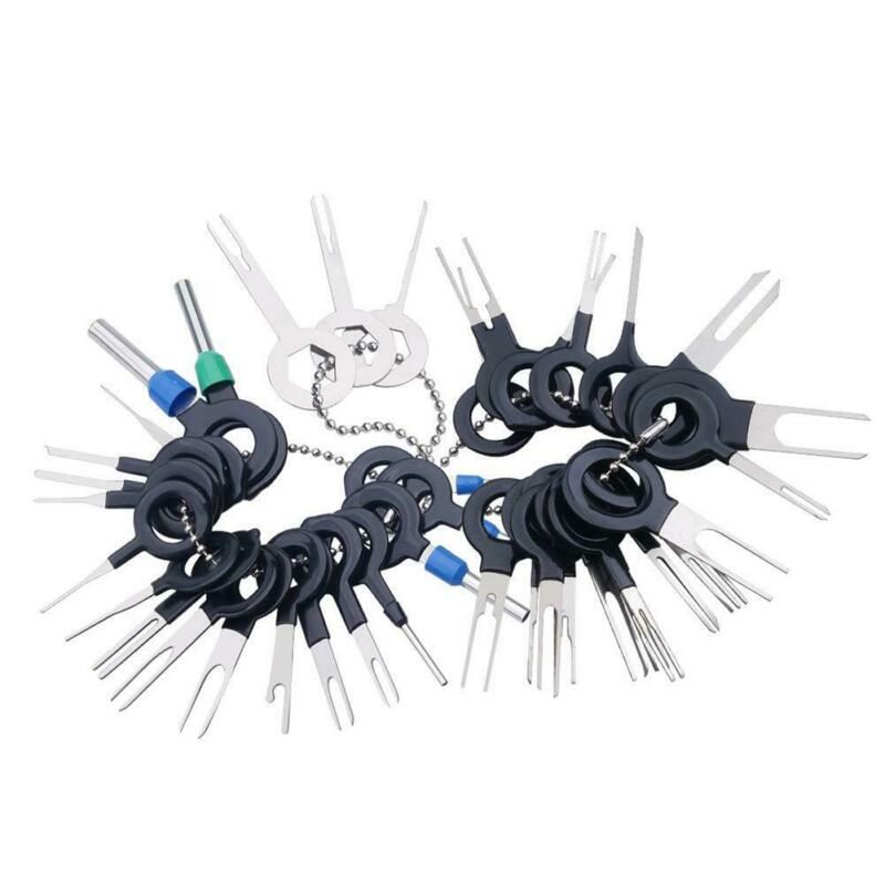 41pcs Terminal Naald Remover Rvs Auto motorfietsen Elektrische Pin Extractor Plug Bedrading Connector Hand Repair Tool