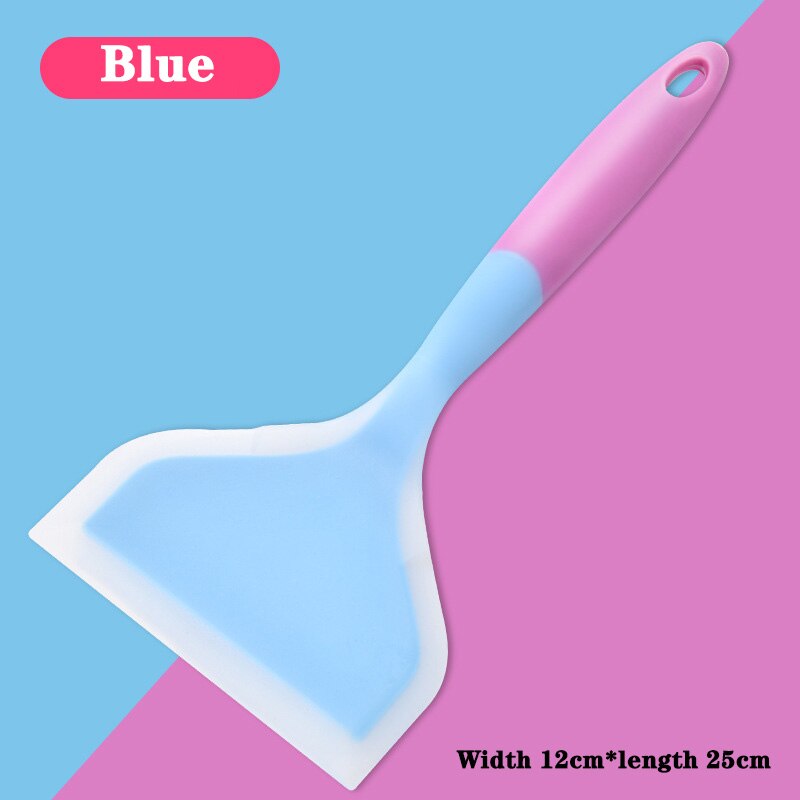 Food Grade Silicone Cooking Utensils Tamagoyaki Spatula Beef Meat Egg Kitchen Spatula Pizza Shovel Cooking Tools Kitchenware: A1