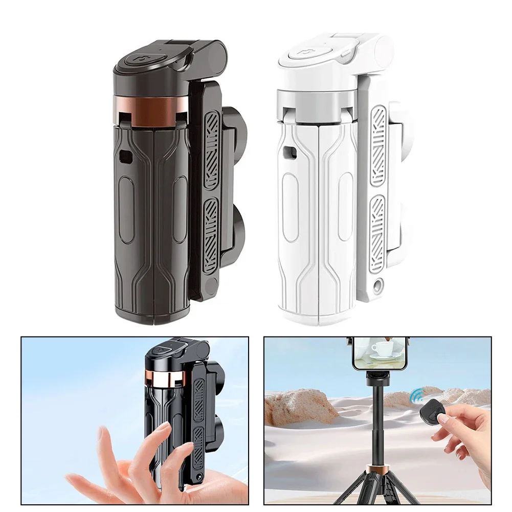 Mobile Selfie Pole Portable Versatile Floor Standing Tripod 360° Rotating Machine Photography Artifact With Detachable Remote