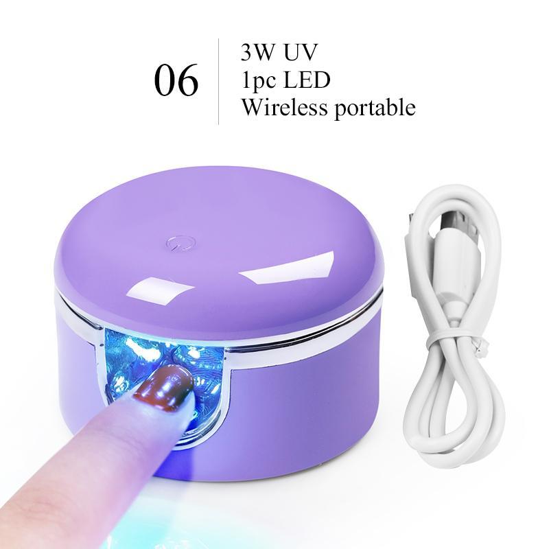 Sneldrogende Nagels Uv Lamp Nail Lamp Led Uv Led Lamp Mini Ongles Materieel Professionnelle Nail Droger TSLM1: 06